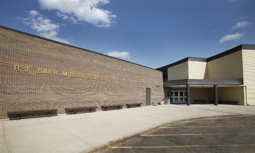 Outdoor photo of Barr Middle School
