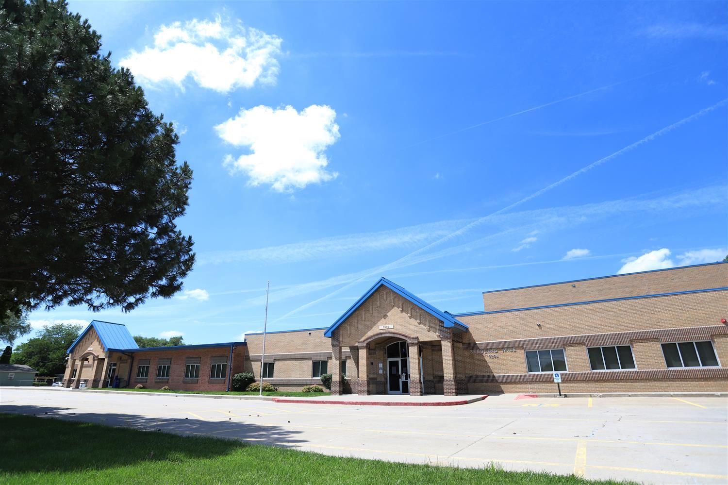 Photo of the front facade of Seedling Mile Elementary School