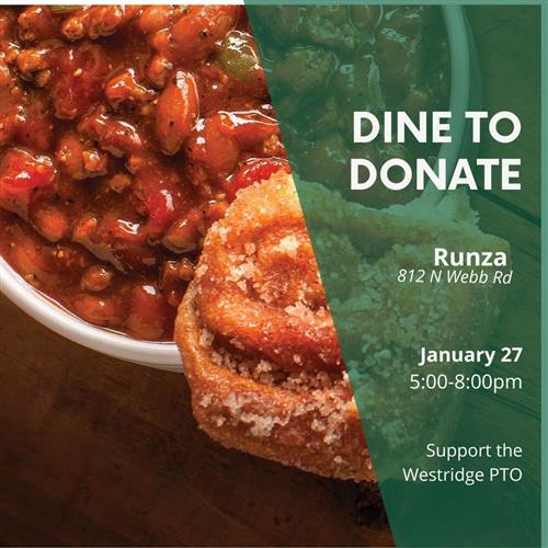 Dine to donate