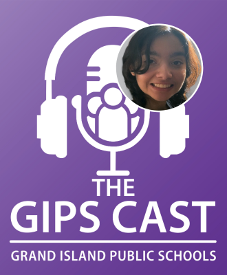  GIPS Cast podcast logo with Jackie Ruiz-Rodriguez headshot