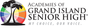 The Academies of Grand Island Senior High logo