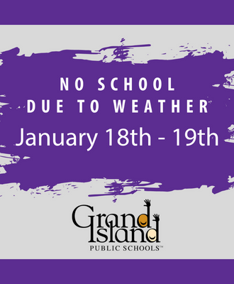  GIPS no school due to weather January 18th and 19th