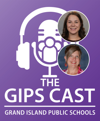 The GIPS Cast podcast logo with headshots of Rebecca Duran-Meyer and Dr. Summer Stephens